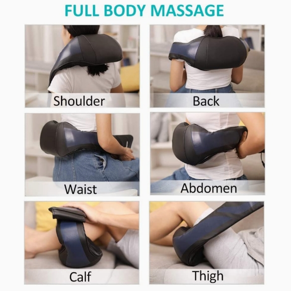 Shiatsu 3D rotating massage with heat - Picture 3 of 8